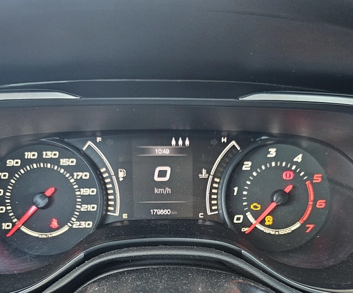 Fiat Tipo cena 37800 przebieg: 180000, rok produkcji 2017 z Międzychód małe 92
